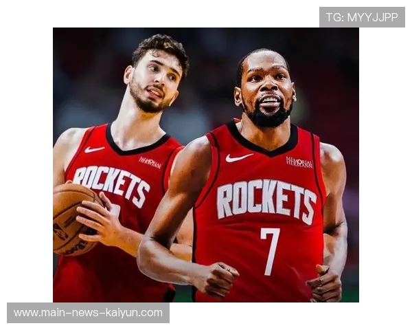 火箭双核影响力被正式量化，杜兰特申京都是不可替代